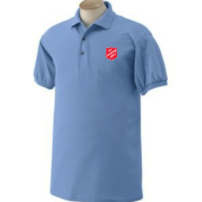 Polo Shirt with Embroidery - Shield