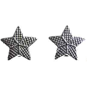 Women's Officer Stars Screw Back