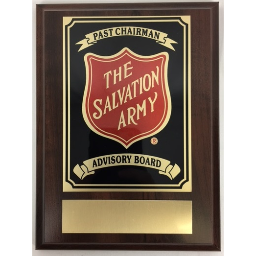 Advisory Board Past Chairman plaque