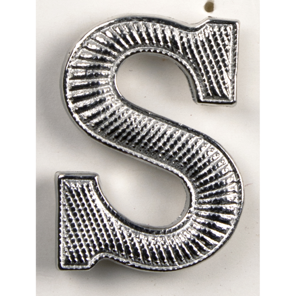 Officers Metal "S" Screw Back