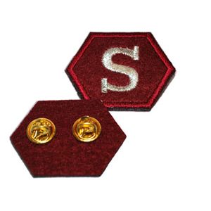 Women's Embroidered Lapel S's - Officer