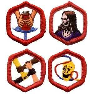 Adventure Corps Explorers Badges - "DHQ ONLY"