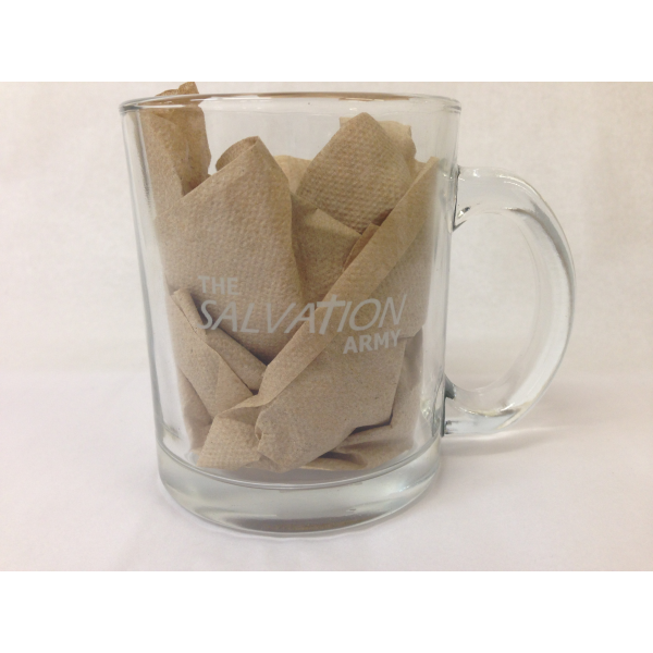 Glass Mug w/ Etched TSA Logo