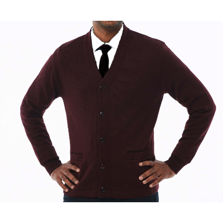 Maroon Cardigan