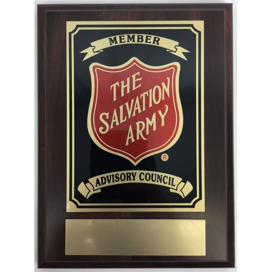 Advisory Council Member Plaque