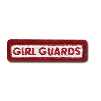 Girl Guards Badges - DHQ ONLY