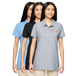Women's Polo Shirt with Embroidery