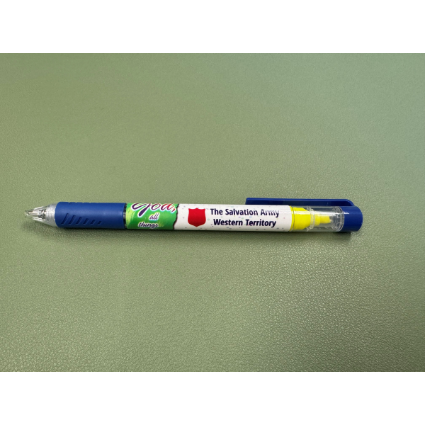 Design Wrap Color Accent Duet Highlighter Pen