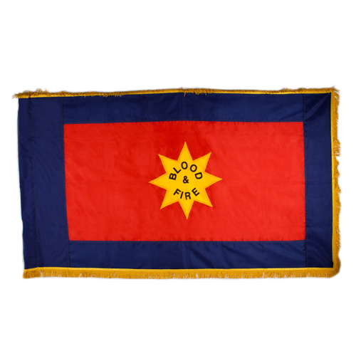 Indoor - S.A. 'Blood and Fire' flag