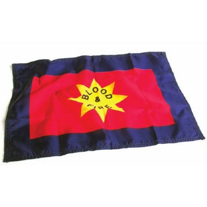S.A "Blood and Fire" Waving Flag (Sold Per Piece)
