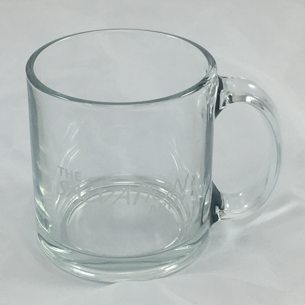 Glass Mug w/ Etched TSA Logo