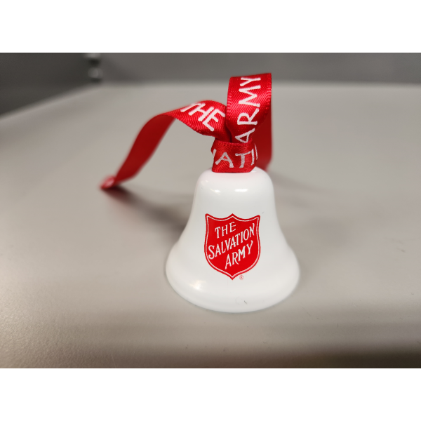 Bell Ornament with Ribbon "TSA"