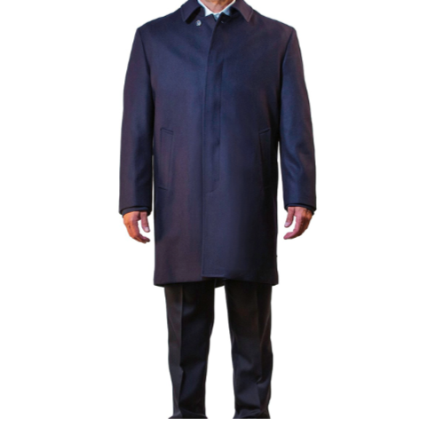 Bostonian Men's Wool Overcoat
