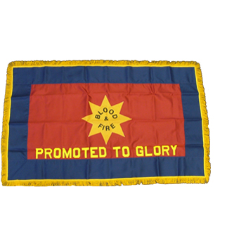 S.A. 'Promoted to Glory' flag