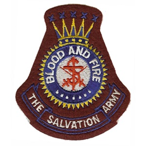 Crest Patch w/Red Background