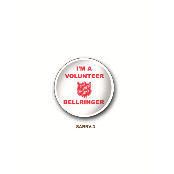 Volunteer Bellringer Buttons