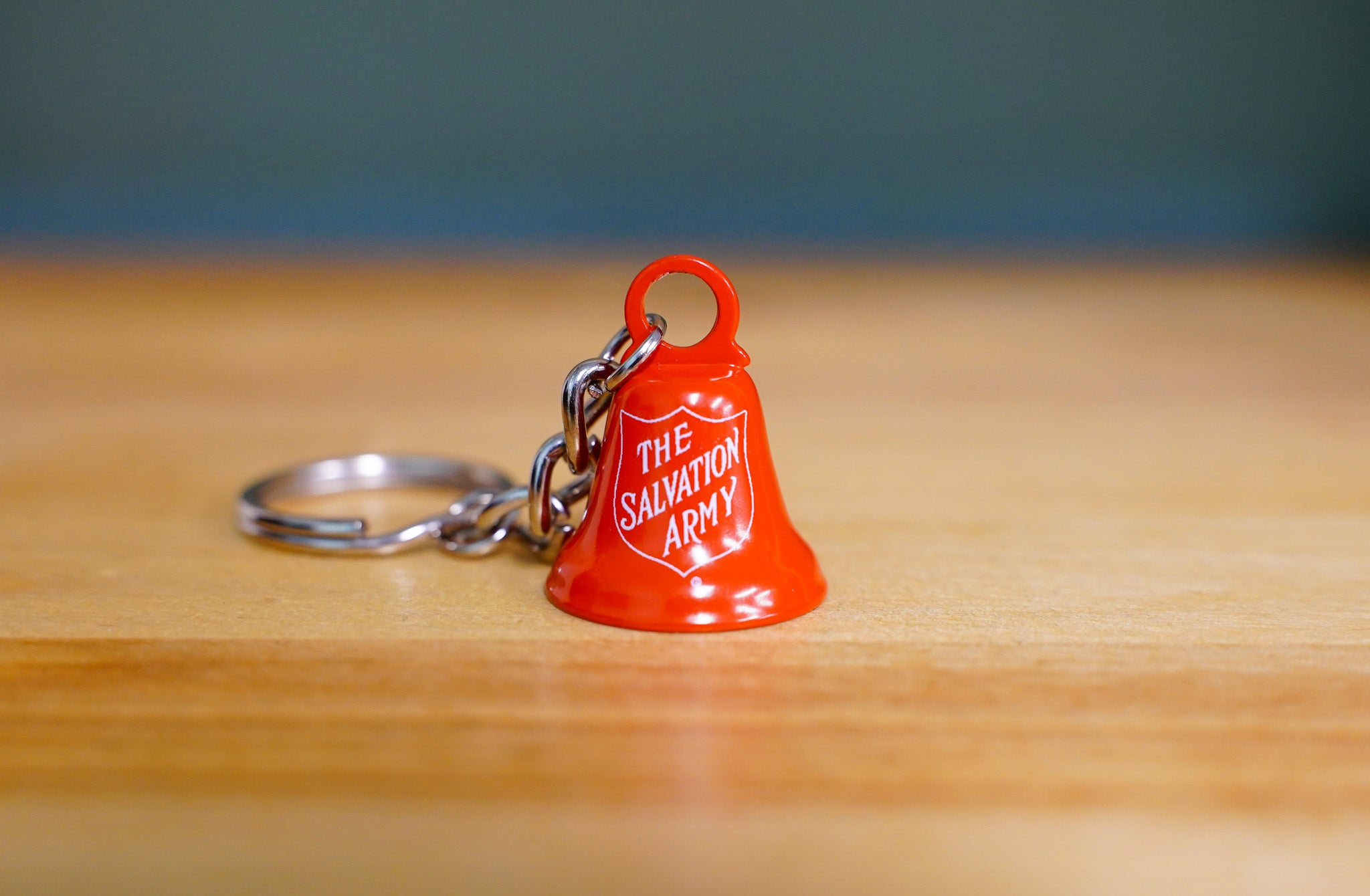 Bell Keychain with shield