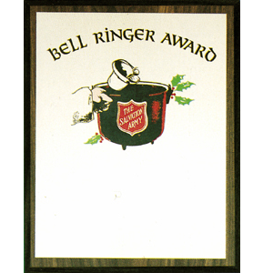 Bellringer Award: Plaque