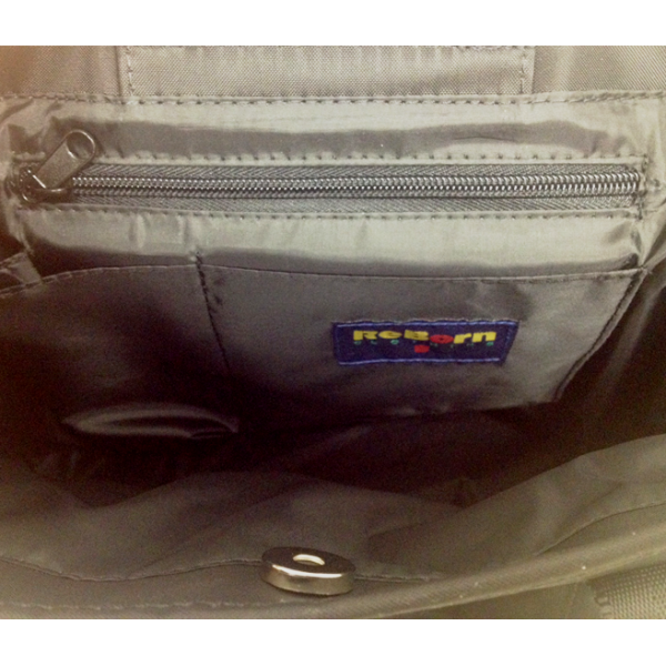 Black Tote Bag with TSA Ribbon