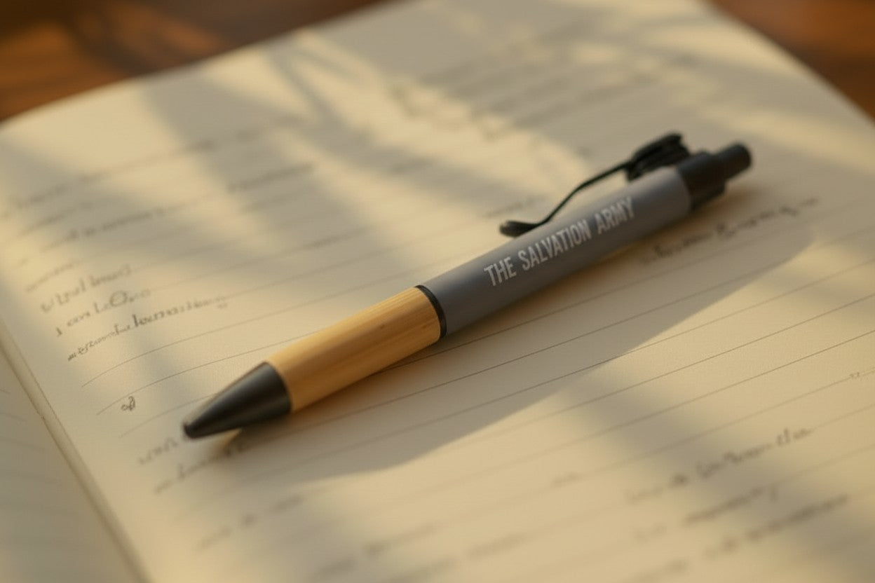 Manoa Ballpoint Pen w/bamboo grip