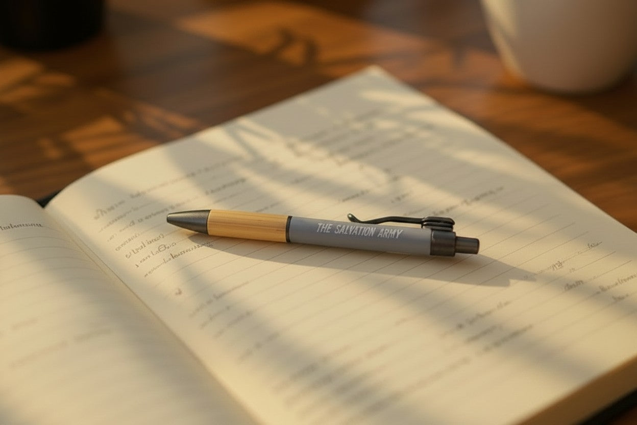 Manoa Ballpoint Pen w/bamboo grip